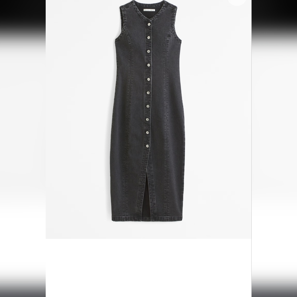 Abercrombie & Fitch Mara Vest Midi Dress, size S